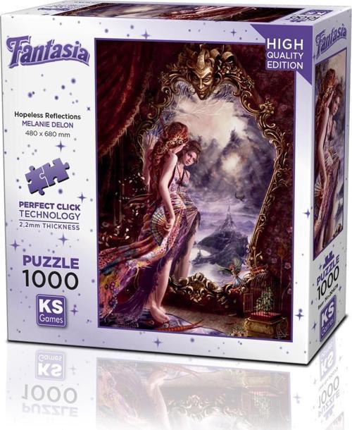 Puzzle 1000 Parça Melanie Delon Hopeless Reflections