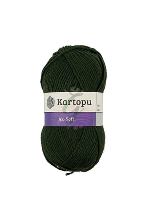 Aksoft Örgü Ipi K1410 Yeşil