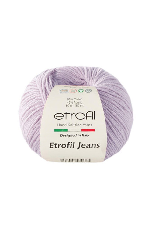 Jeans 016 Açık Lila Örgü Ipi Yazlık Crop Elbise Amigurumi Motifli Pamuk Ip 50 Gr 165 Metre