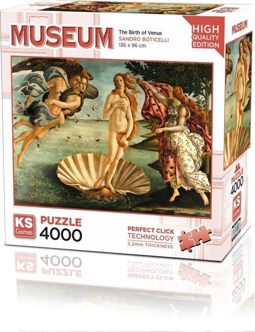 Puzzle 4000 Parça Museum The Birth of Venus