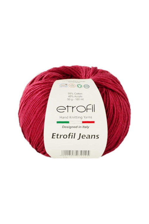 Jeans Amigurumi Ipi Punch Ipi 50 Gr. 015 Bordo
