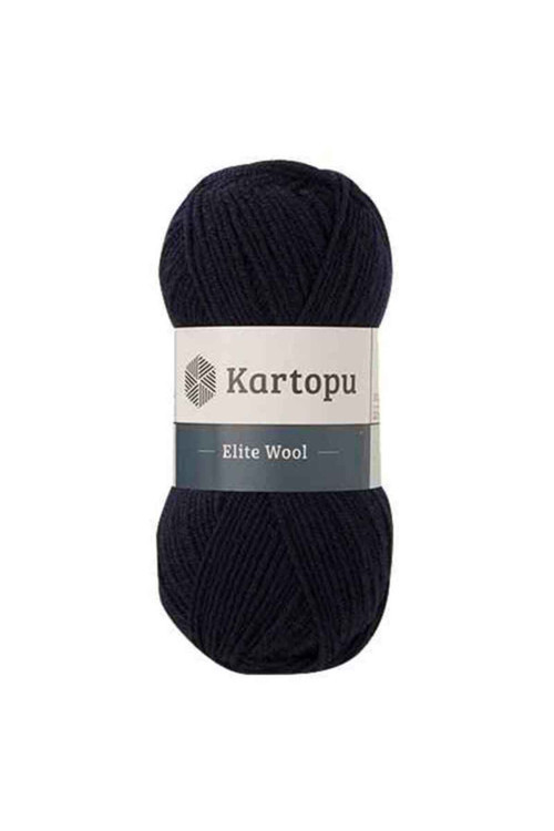 Elite Wool K630 Lacivert %49 Yün Örgü İpi Kazak & Süveter & Hırka & Yelek Kışlık Örgü İpi
