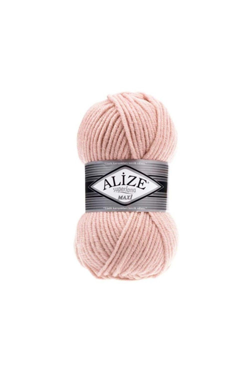 Süperlana Maxi Kalın El Örgü Ipi 523 Kristal Pink