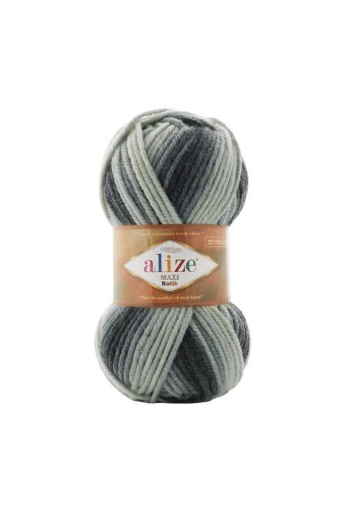 Süperlana Maxi Batik Kalın El Örgü Ipi 7786