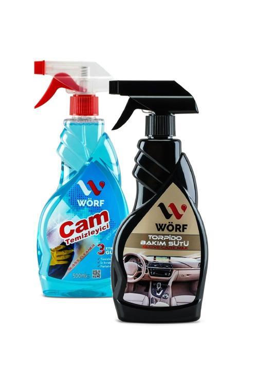 Oto Bakım Seti Torpido Parlatıcı & Cam Temizleyici
