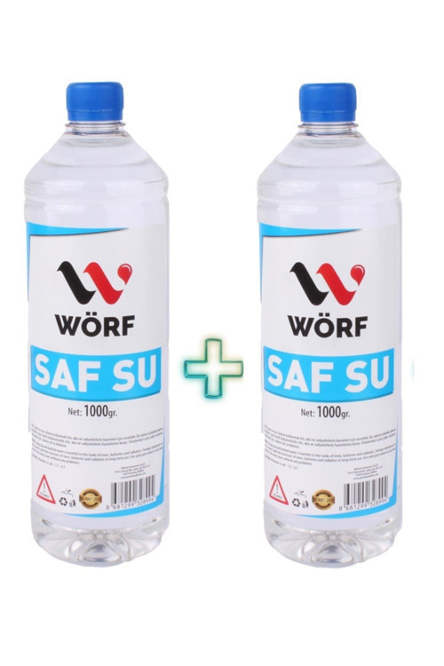 Saf Su Akü Ve Ütü Suyu 1 Litre X 2 Adet