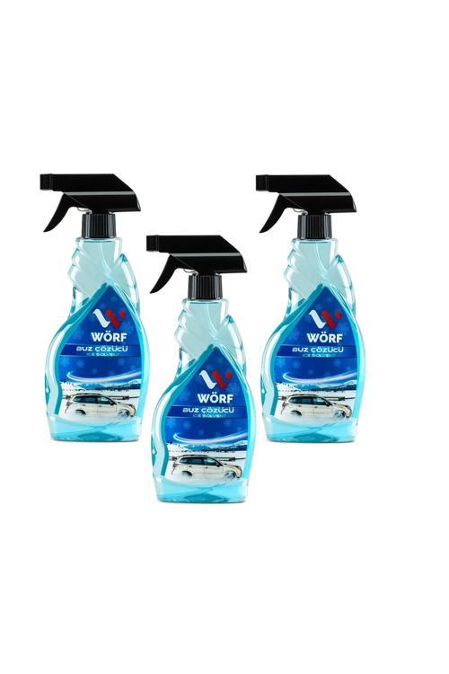Buz Çözücü Sprey Oto Cam Buzçöz 500 Ml X 3 Adet