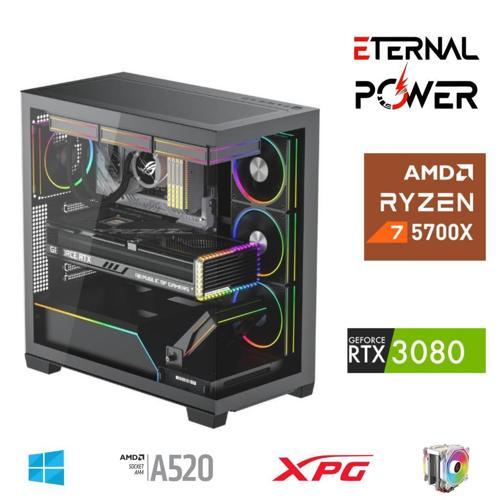 RYZEN 7 5700X 32G DDR4 1TB M.2 RTX3080 A520 T650W