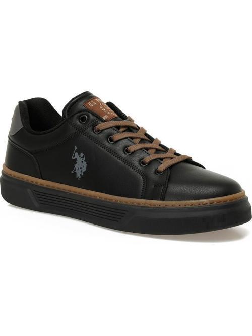 U.S.POLO ASSN BUDDY 5PR SİYAH COMFORT CASUAL ANATOMİK SPOR AYAKKABISI