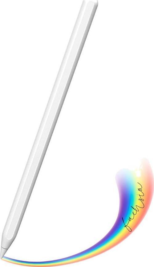 Apple İpad 10.9 inç 5. Nesil Kablosuz Şarj Olabilen Avuç İçi Reddetme Özellikli Eğime Duyarlı Manyetik Kalem