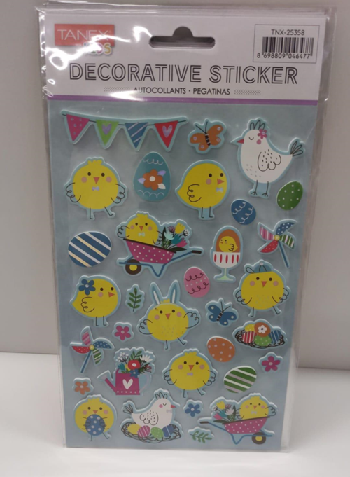 Puffy Etiketi Civciv Serisi Tnx-25358