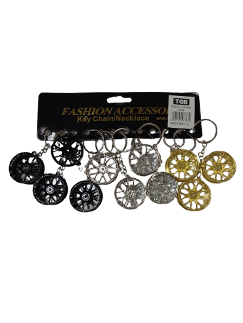 Araba Jantlı Anahtarlık (1 Adet)