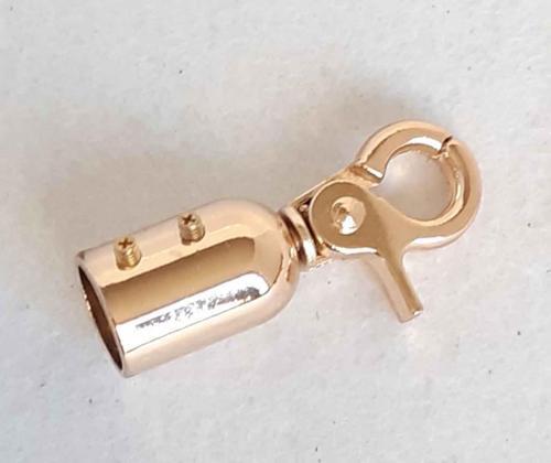 Çanta Aksesuar Light Gold Renk Kancalı Kovan 1 Adet