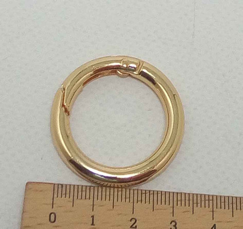 Çanta Aksesuar 2.5 Cm Gold Yaylı Halka