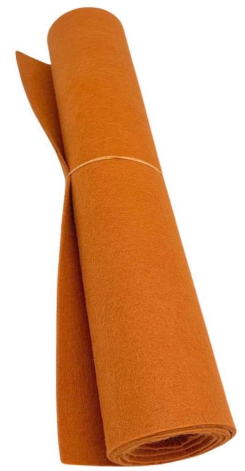 Çanta Aksesuar 3 mm Keçe Turuncu-Taba 50x40 cm