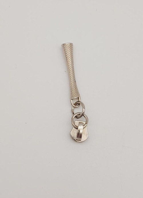 Çanta Aksesuar Gümüş Renk 6 Cm Fermuar Başı