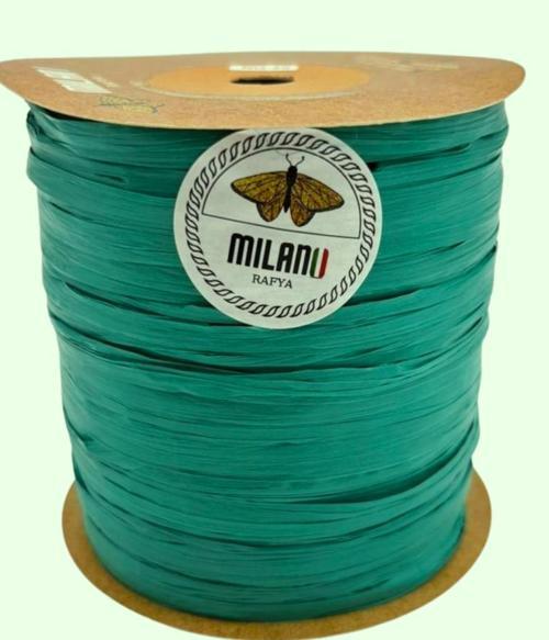 Çanta Aksesuar Milano Rafya Koyu Yeşil Renk 100 gr (no:39)