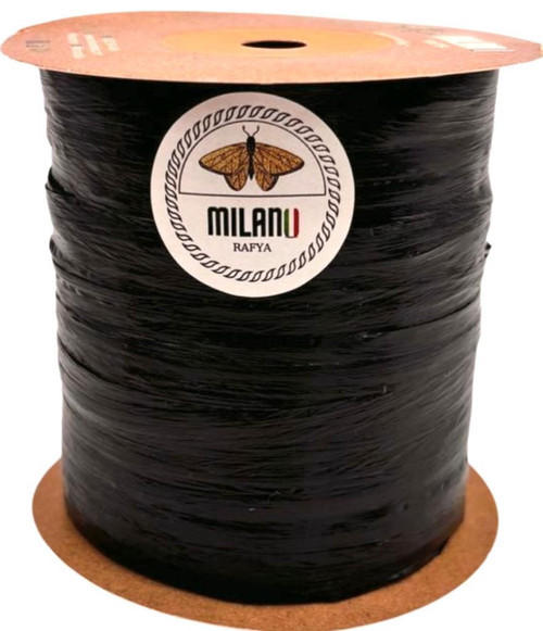 Çanta Aksesuar Milano Rafya Parlak Siyah Renk 100 gr