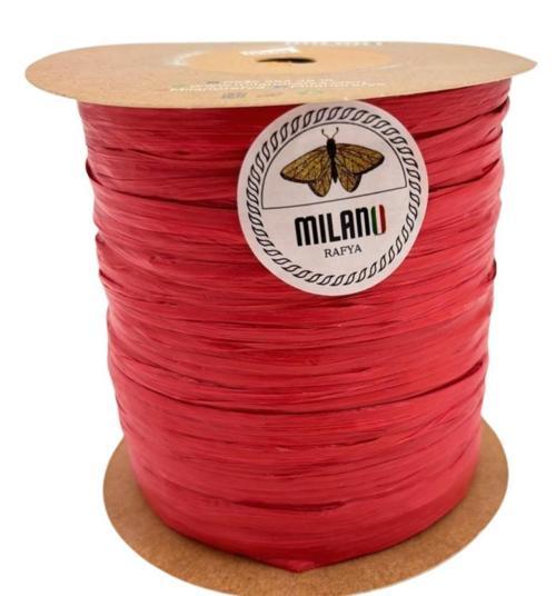 Çanta Aksesuar Milano Rafya Kırmızı Renk 100 gr (no:03)