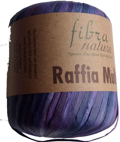 Çanta Aksesuar Himalaya Rafya, Ebruli Mor Renk