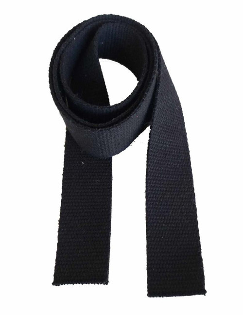 Çanta Aksesuar 4 Cm Pamuklu Kolon 1 Metre Siyah