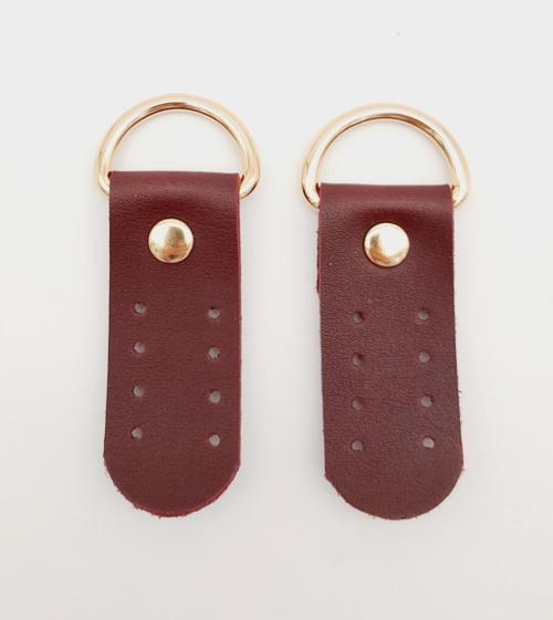 Çanta Aksesuar Tek Kat Suni Deri Sapucu Böce Bordo Renk Light Gold Metalli