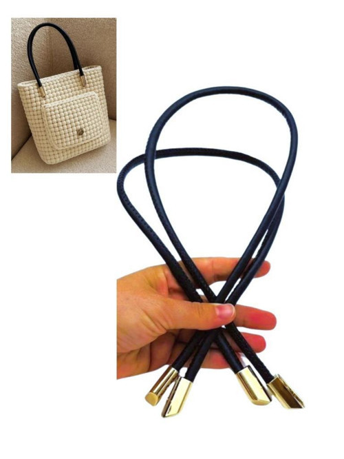 Çanta Aksesuar 60 cm Lacivert Renk Trend Model Çift Çanta Sapı
