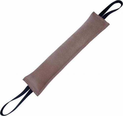 Deri Eğitim Köpek Isırma Yastığı Bej 9x50 Cm