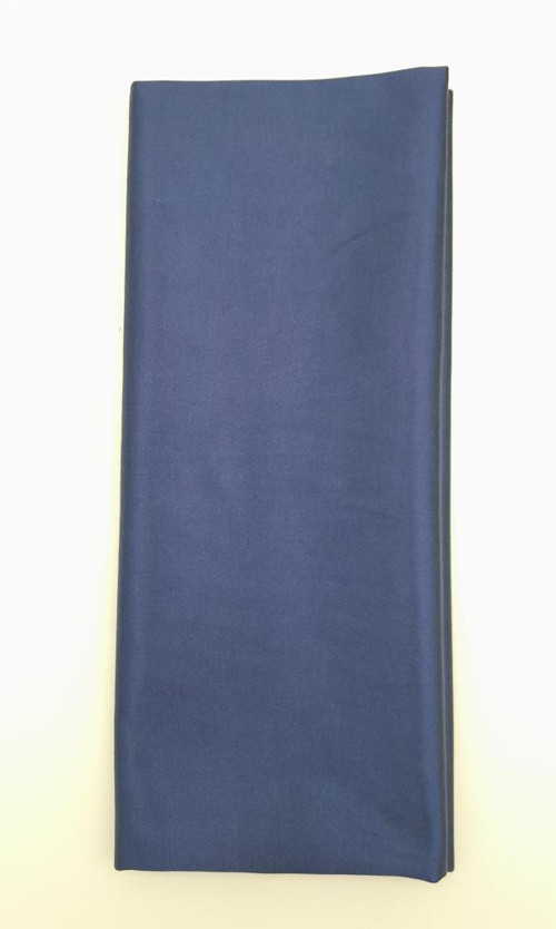 Çanta Aksesuar 120X50 cm Lacivert Renk Pamuklu Saten Astarlık Kumaş