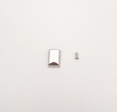 Çanta Aksesuar Gümüş Renk Fermuar Stop Büzgü Ucu 1 Adet