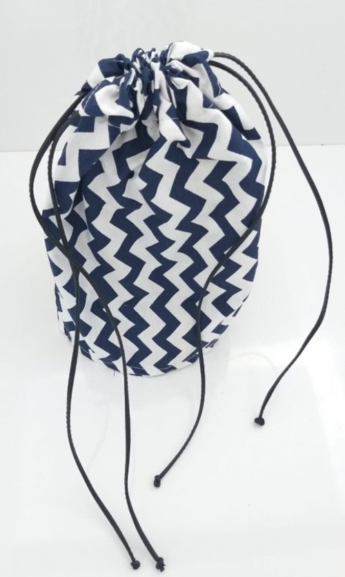 Çanta Aksesuar Hazır Kova Çanta Astarı Zigzag Desen