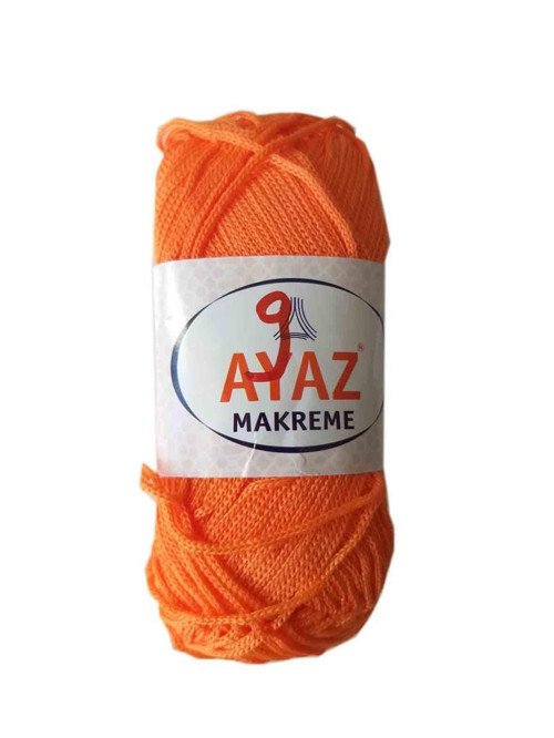Çanta Aksesuar 100 Gram Polyester Makrome No:9 Turuncu