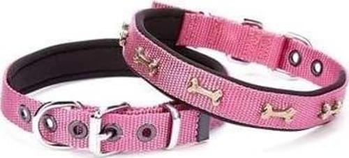Comfort Dokuma Kemikli Köpek Boyun Tasması Small Mor 2x30-35 Cm