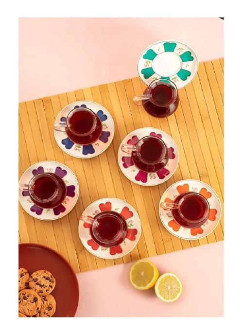 17901 Beyoğlu Çay Seti 210 ml 12 Parça