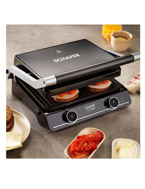 Gusto Grill Izgara Ve Tost Makinesi-Siyah