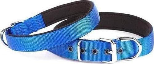 Comfort Dokuma Köpek Boyun Tasması Medium Mavi 2.5x37-45 Cm