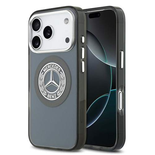 İphone 17 Pro Kılıf Lisanslı M-Safeli Çift Katmanlı Pc Nostaljik Yıldız Kapak Füme