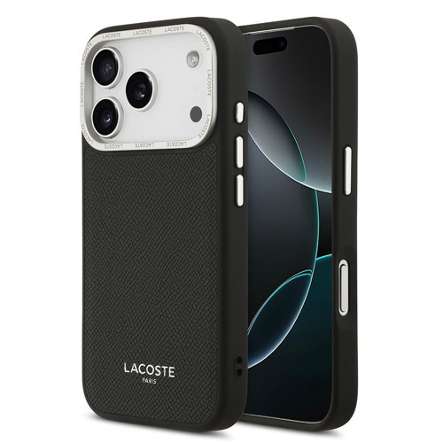 İphone 17 Pro Kılıf Lisanslı M-Safeli Champs Elysees Pu Deri Tasarımlı Kapak Siyah