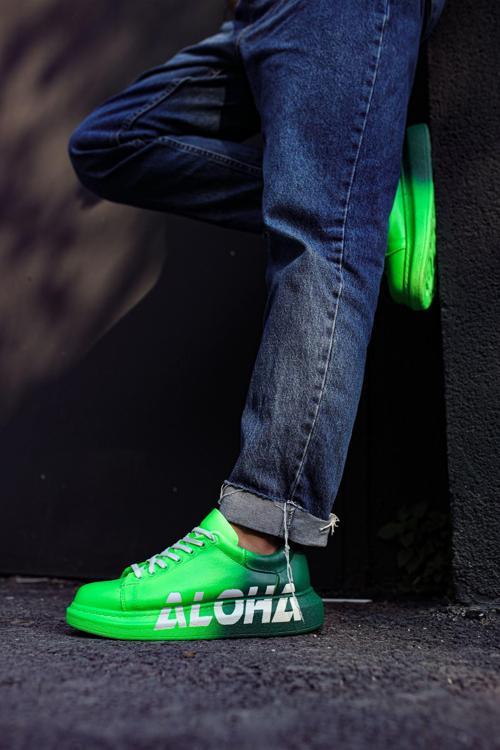 CH254 - CBT Pittura Erkek Ayakkabı 403 ALH YESIL / KOYU YESIL