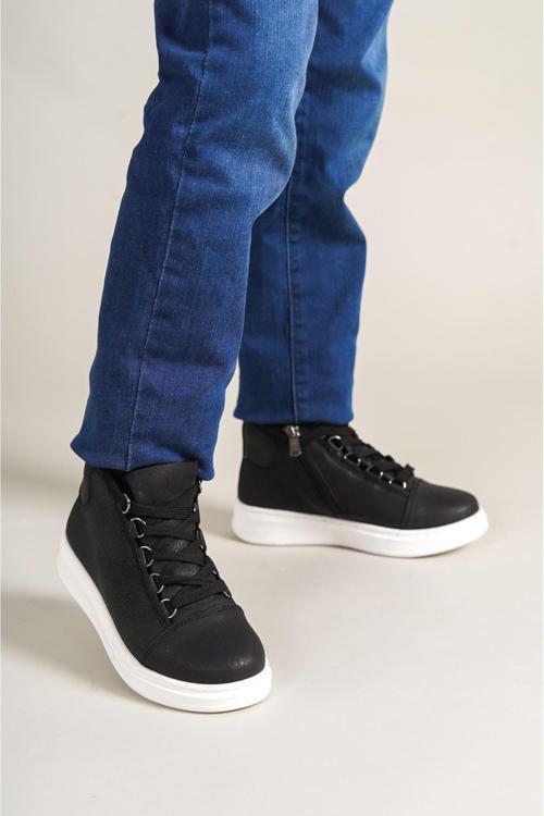 1012 - Roma Çocuk Ayakkabı SIYAH