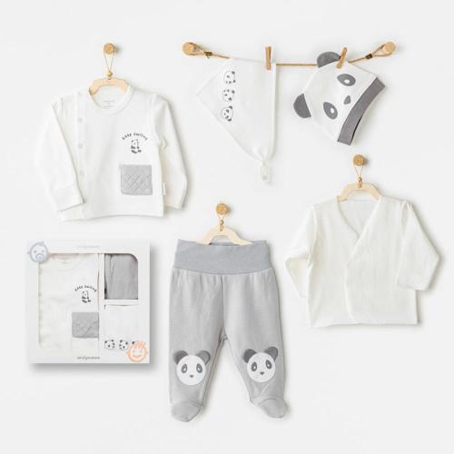 Andywawa AC26020 Keep Smiling 5'li Hastane Çıkışı Grey