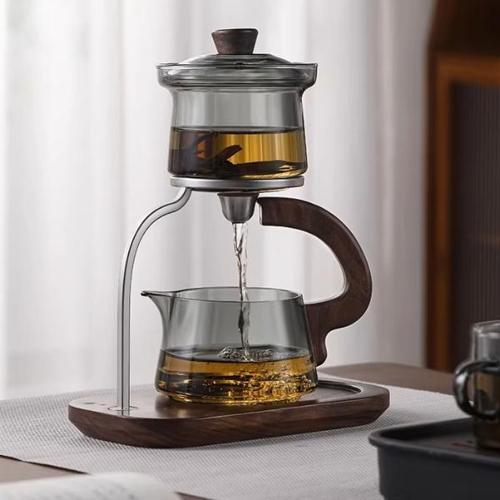 Otomatik Manyetik Borosilikat Demlik Seti 