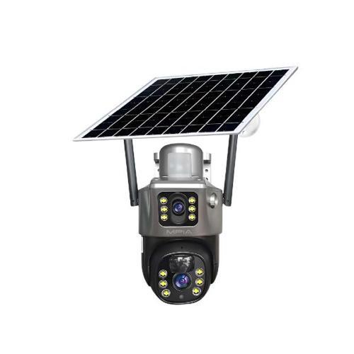 3 MP + 3 MP Çift Lens Solar TF Kart Girişli 4G Kamera