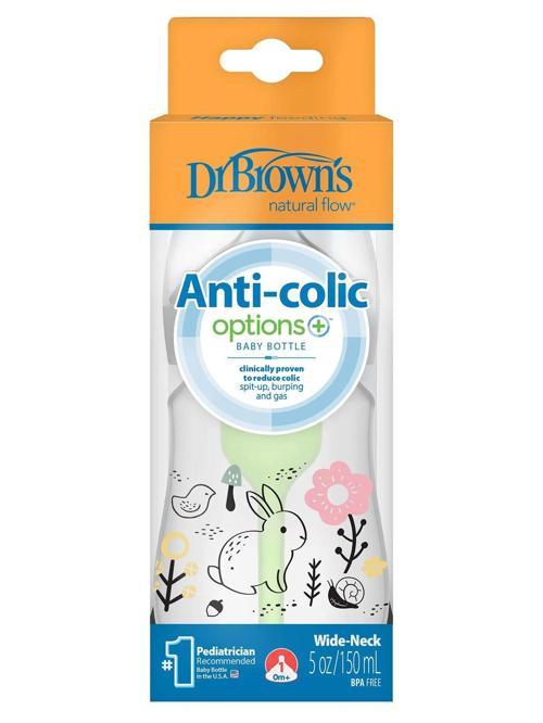 Dr.Brown's Geniş Ağız PP Antikolik Options Biberon 150 ml Kız