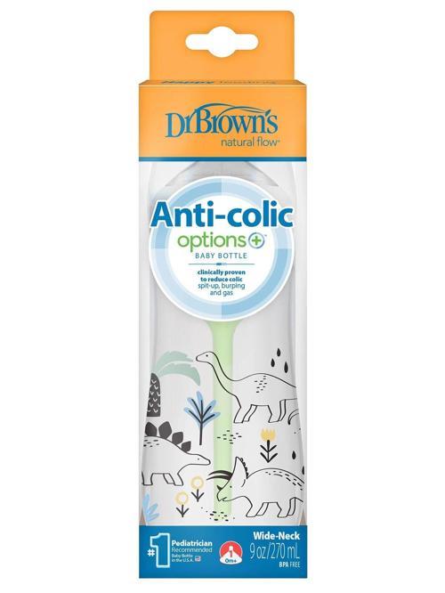 Dr.Brown's Geniş Ağız PP Antikolik Options Biberon 270 ml Erkek