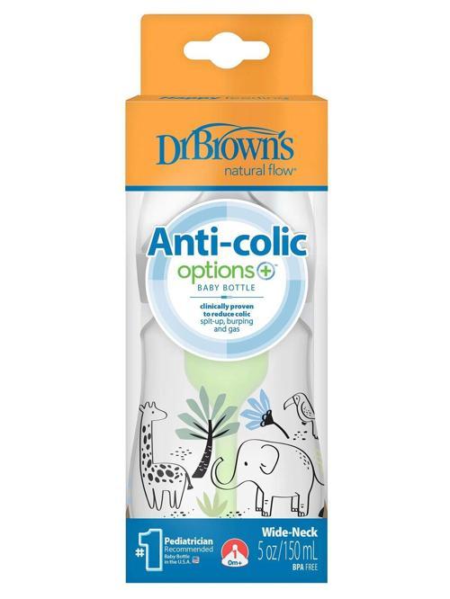 Dr.Brown's Geniş Ağız PP Antikolik Options Biberon 150 ml Erkek
