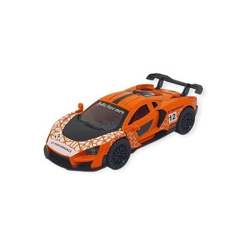 Çek Bırak Metal Arabalar 13 cm - Turuncu