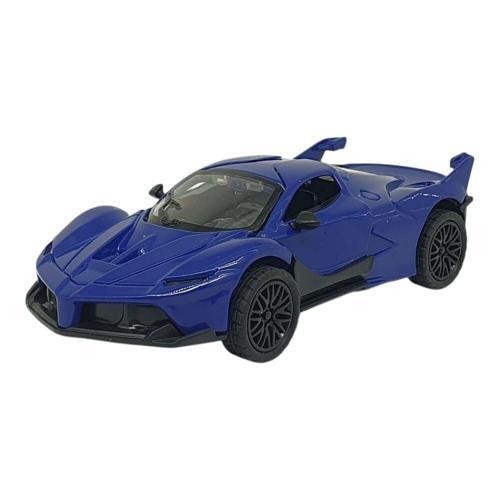 Çek Bırak Metal Arabalar 13 cm - SR2212- Mavi