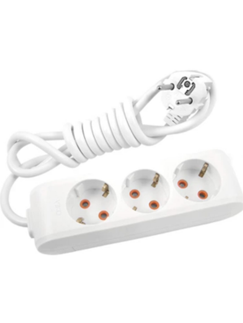 3LÜ 2MT UZATMA KABLO GRUP PRİZ 9011 3302 (5250)