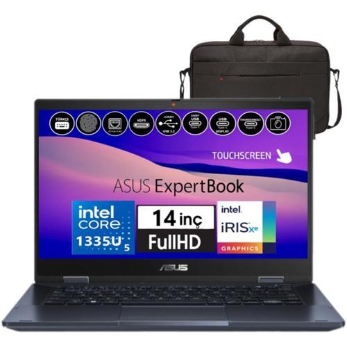 expertbook B3 Flip B3402FVA-I58512S0D I5-1335U 32GB 1tb SSD 14" Fullhd Dokunmatik 2'in1 Freedos Dizüstü Bilgisayar